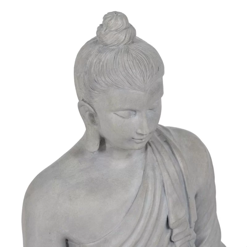 Sculpture Buddha Grey 46,3 x 34,5 x 61,5 cm