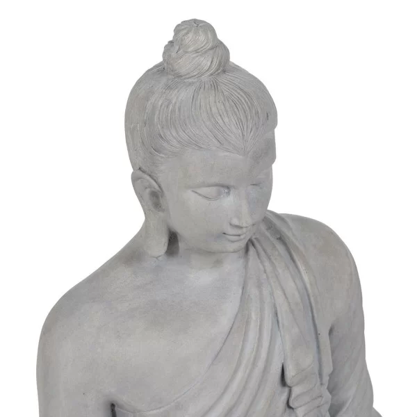 Sculpture Buddha Grey 46,3 x 34,5 x 61,5 cm