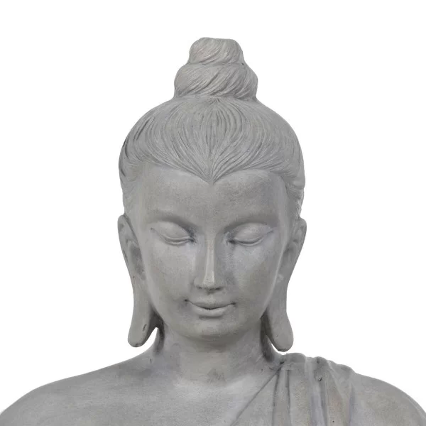 Sculpture Buddha Grey 46,3 x 34,5 x 61,5 cm