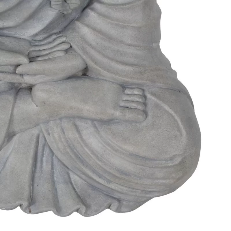 Sculpture Buddha Grey 46,3 x 34,5 x 61,5 cm