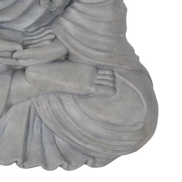 Sculpture Buddha Grey 46,3 x 34,5 x 61,5 cm