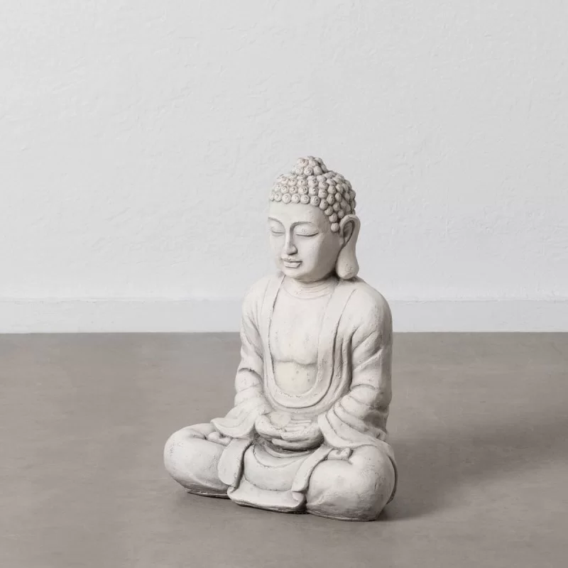 Sculpture Buddha Grey Ethnic 44 x 27 x 58 cm