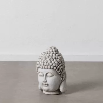 Sculpture Buddha Grey Ethnic 26,5 x 26,5 x 41 cm 2