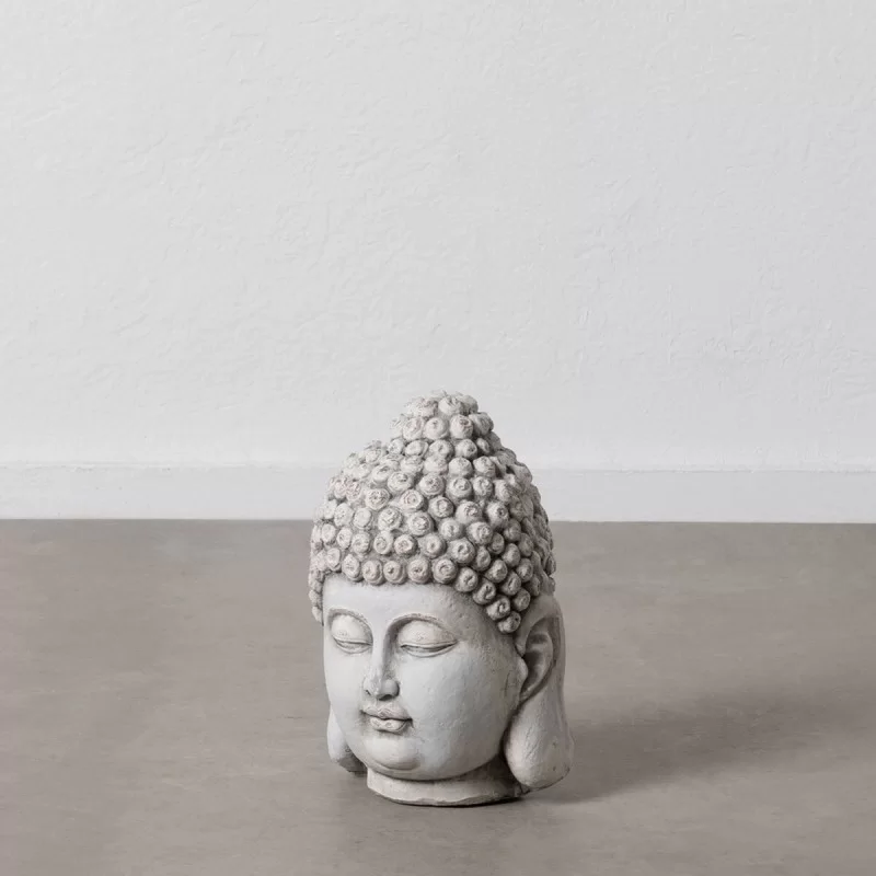 Sculpture Buddha Grey Ethnic 26,5 x 26,5 x 41 cm