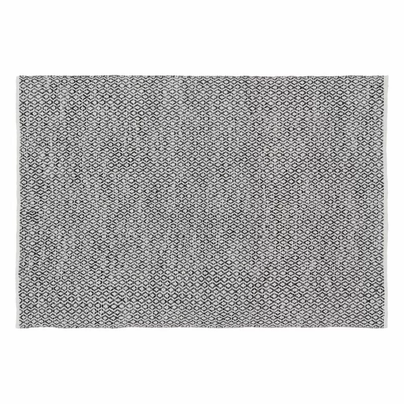 Carpet Grey 70 % cotton 30 % Polyester 160 x 230 cm