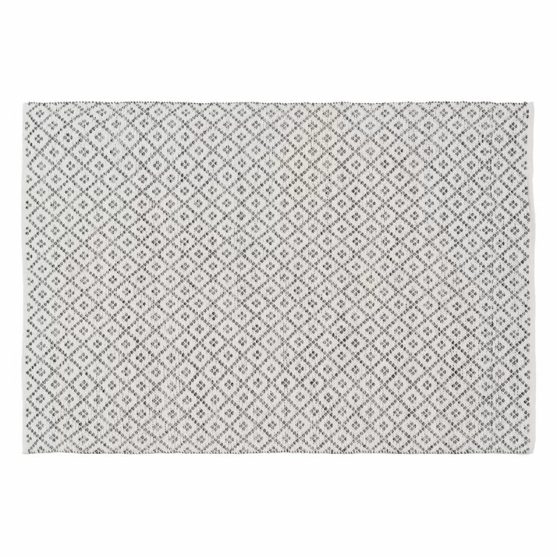 Carpet White Grey 70 % cotton 30 % Polyester...