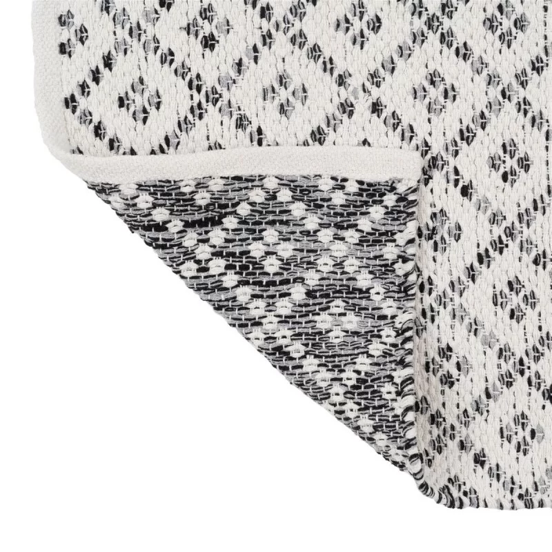 Carpet White Grey 70 % cotton 30 % Polyester...