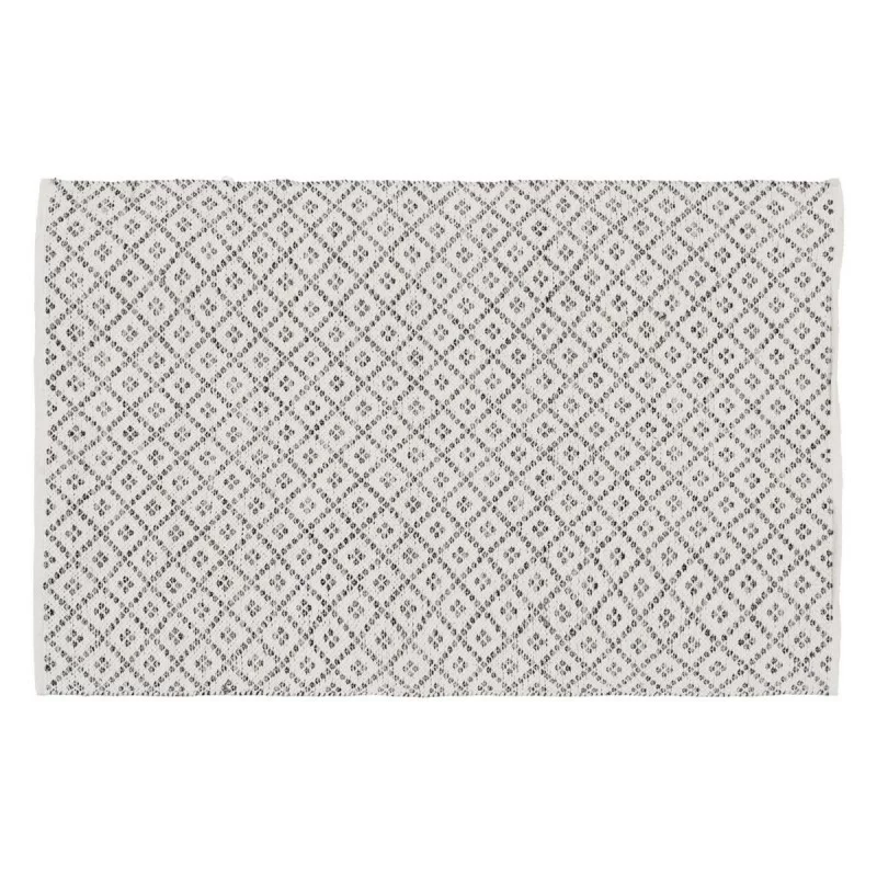 Carpet White Grey 70 % cotton 30 % Polyester...