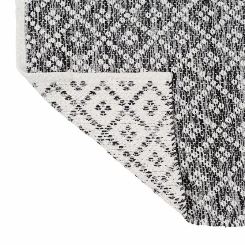 Carpet White Grey 70 % cotton 30 % Polyester...