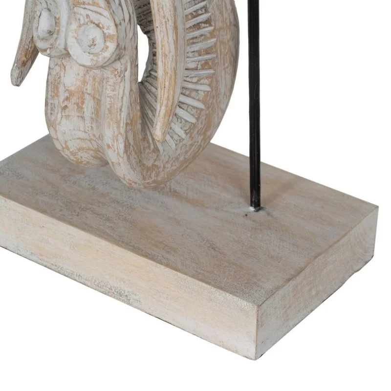 Decorative Figure White Golden Natural Elephant...