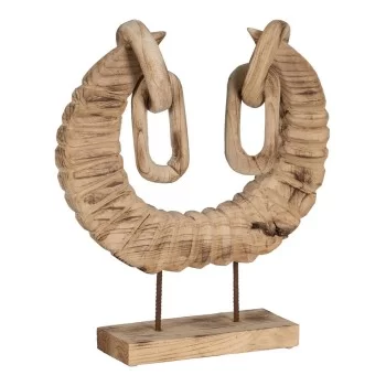Decorative Figure Natural Horns 50 x 12 x 42 cm 2