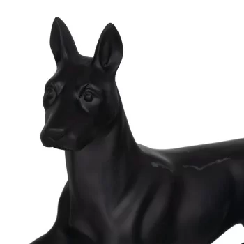 Decorative Figure Black Dog 37,5 x 13,5 x 22 cm 2
