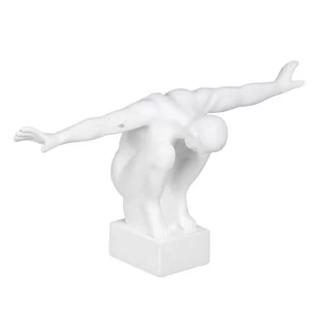 Decorative Figure White 39 x 15,5 x 19 cm 2