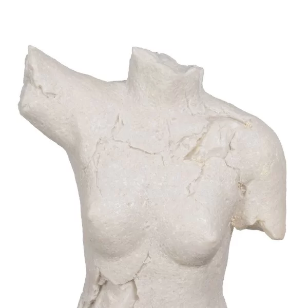 Decorative Figure Black Cream 21 x 12 x 43,3 cm