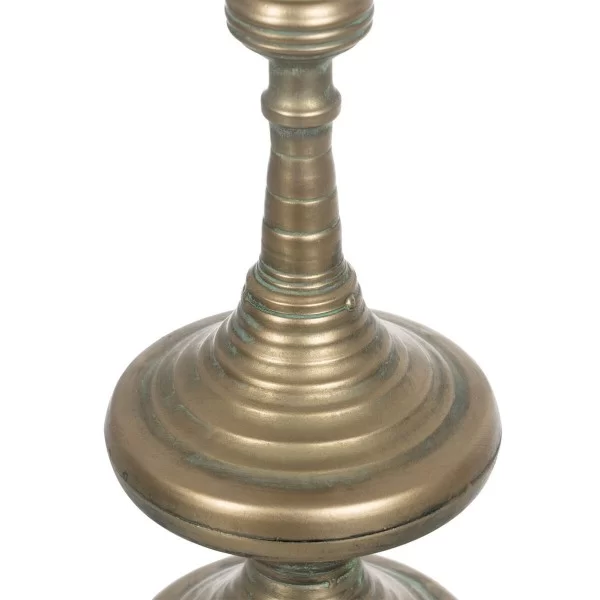 Candleholder Golden Iron 14 x 14 x 45,5 cm
