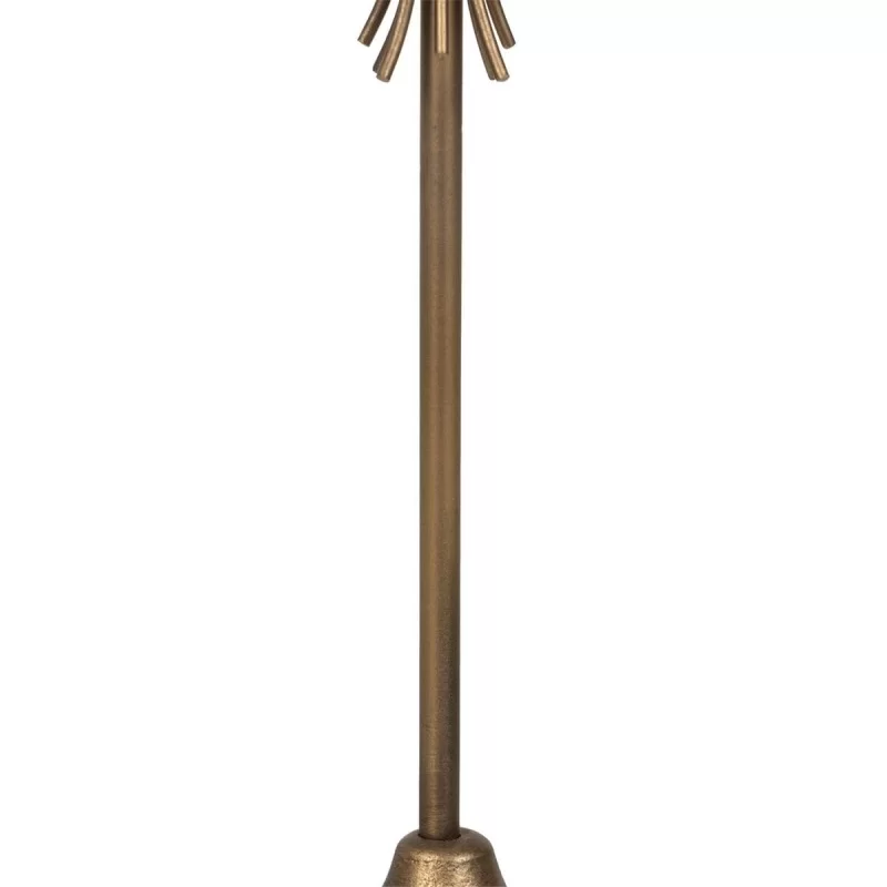 Candleholder Golden Iron 23 x 21 x 47 cm