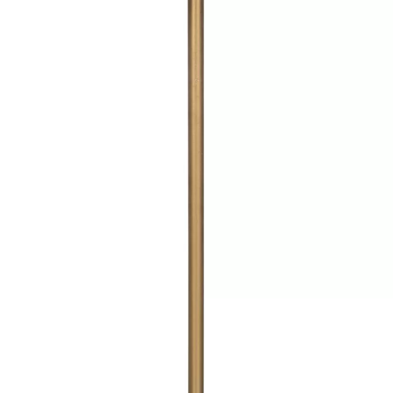 Candleholder Golden Iron 15 x 15 x 54 cm