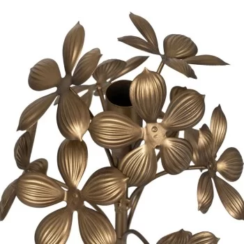 Candleholder Golden Iron 15 x 15 x 50 cm 2