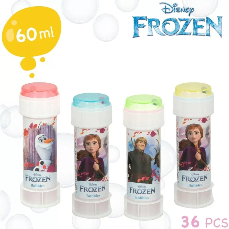Bubble blower Frozen 60 ml 3,8 x 11,5 x 3,8 cm...