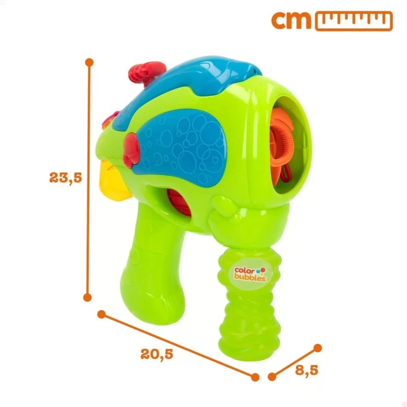 Bubble Blowing Game Colorbaby Green Gun 118 ml...