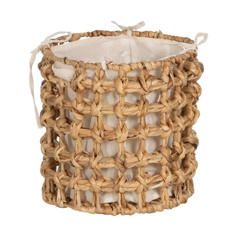 Set of Baskets Beige Cream Natural Fibre 45 x...