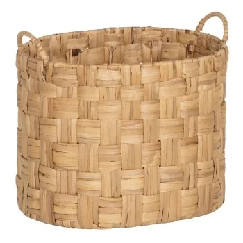 Set of Baskets Beige Natural Fibre 45 x 35 x 41 cm (3 Units) 2