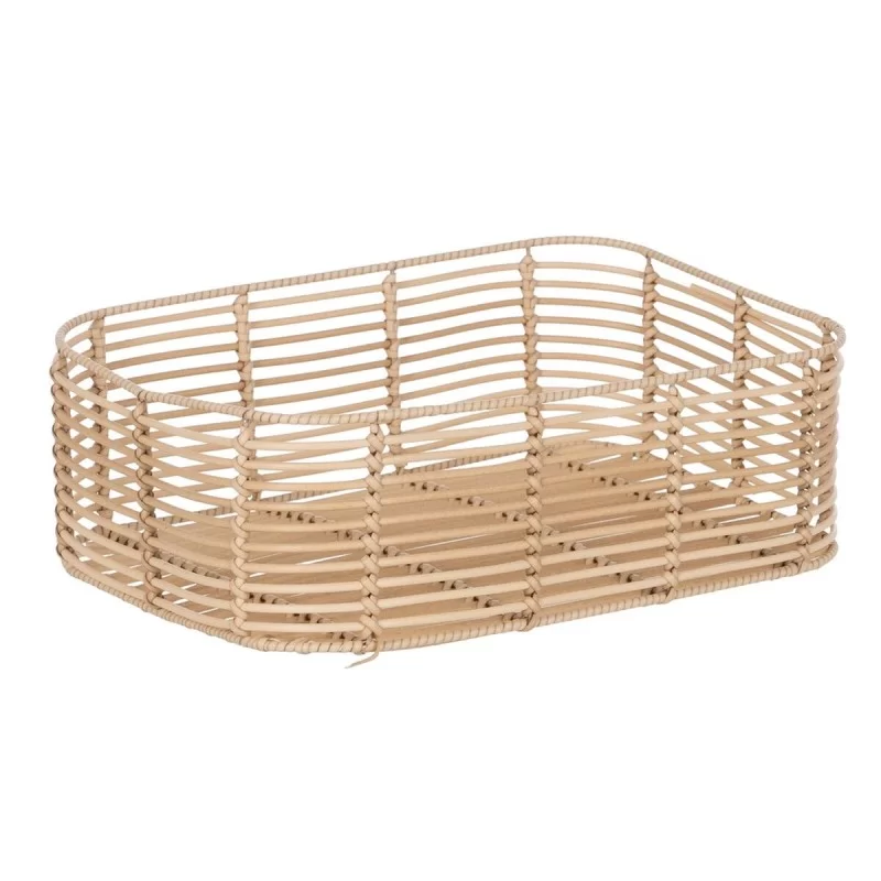 Set of Baskets Natural Resin 40 x 30 x 13 cm (3...
