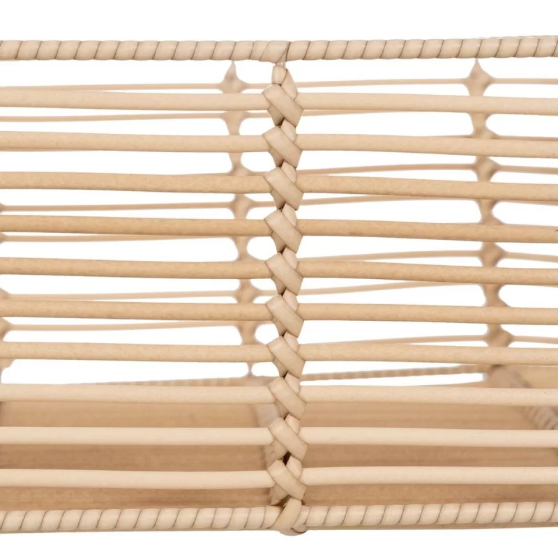 Set of Baskets Natural Resin 40 x 30 x 13 cm (3...