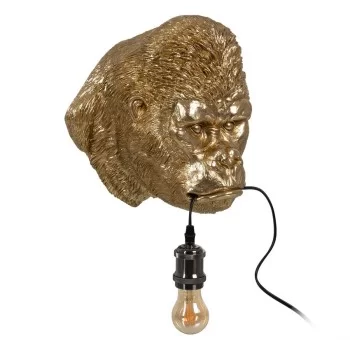 Wall Light Golden Resin A 40 W Gorilla 220-240 V 32 x 28...