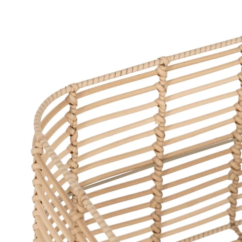 Set of Baskets Natural Resin 46 x 35 x 23 cm (4...