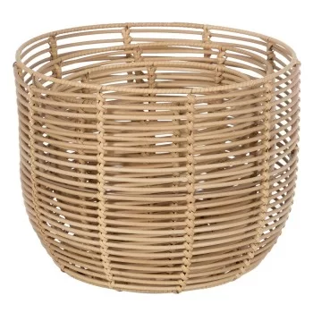 Set of Baskets Natural Resin 35 x 35 x 29 cm (3 Pieces) 2