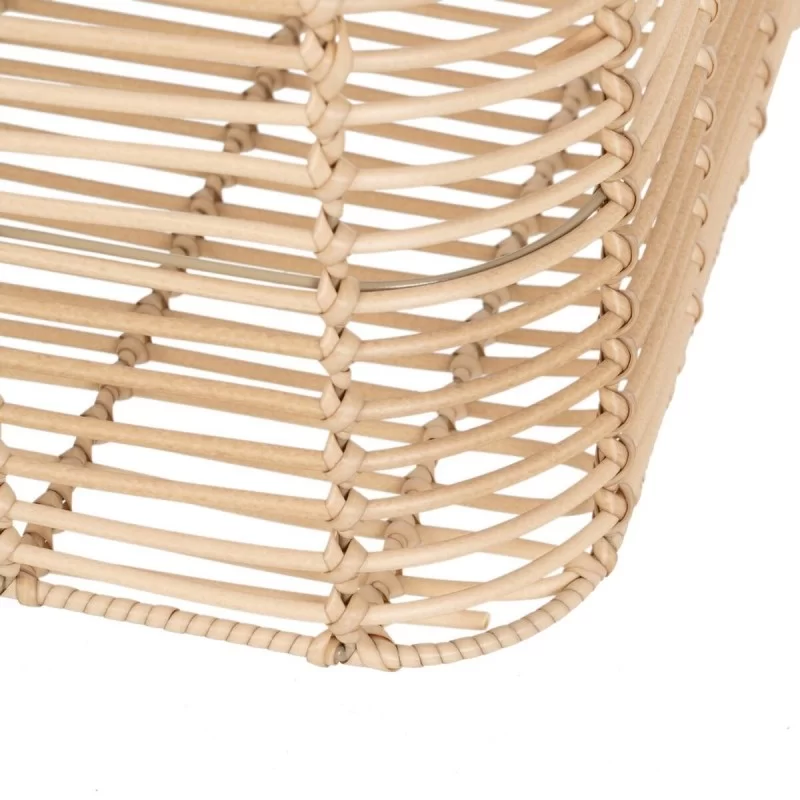 Set of Baskets Natural Resin 46 x 35 x 23 cm (4...