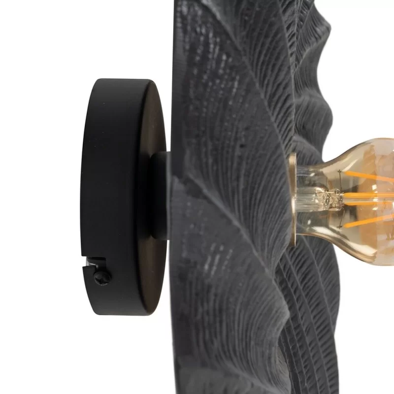 Wall Light Black Aluminium Iron A 220-240 V 51...