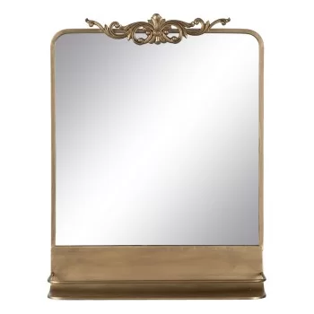 Wall mirror Golden Crystal Iron 62 x 16 x 65 cm 2