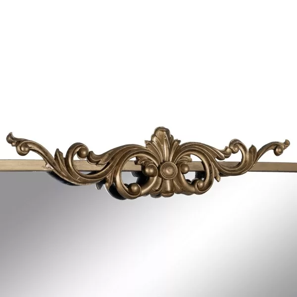 Wall mirror Golden Crystal Iron 62 x 16 x 65 cm