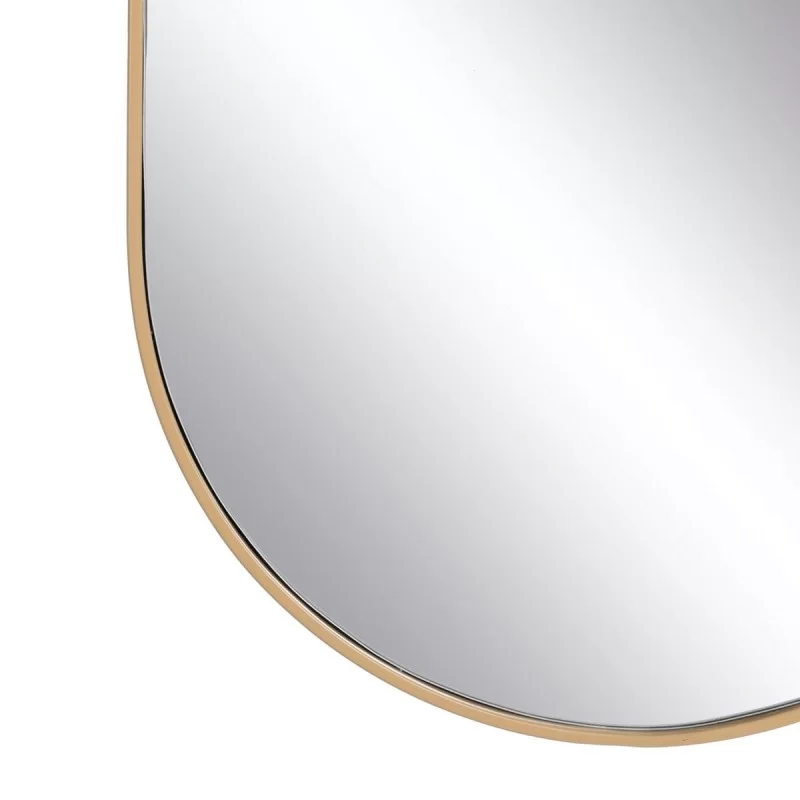 Wall mirror Natural Crystal MDF Wood 37 x 2 x...