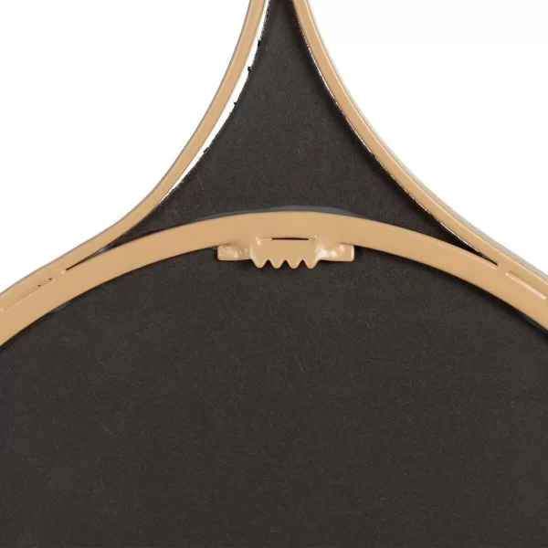 Wall mirror Natural Crystal MDF Wood 37 x 2 x 90 cm