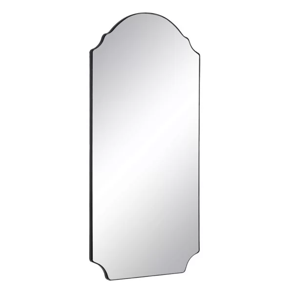 Wall mirror Black Crystal Iron 57,5 x 2 x 118 cm