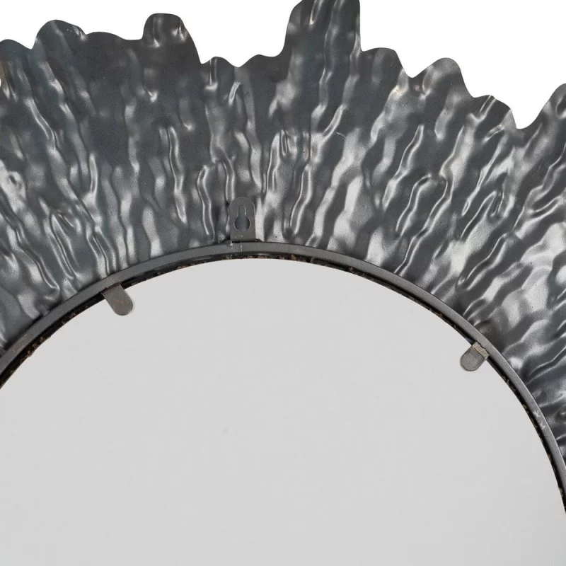 Wall mirror Golden Crystal Iron 75 x 5 x 75 cm