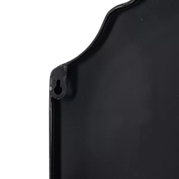 Wall mirror Black Crystal Iron 57,5 x 2 x 118 cm