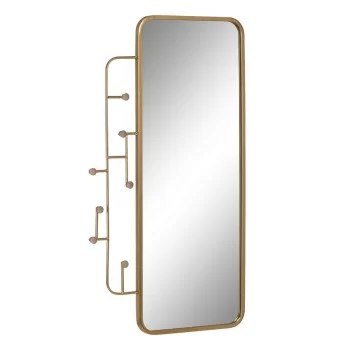Wall mirror Golden Iron 55 x 2,5 x 100 cm 2