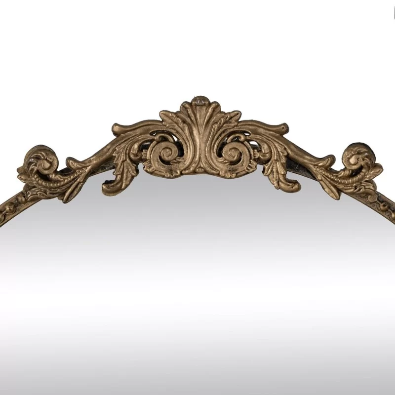 Wall mirror Golden Crystal Iron 47 x 17,5 x 53 cm