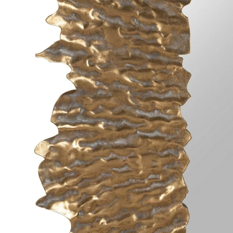 Wall mirror Golden Crystal Iron 74 x 7,5 x 74 cm