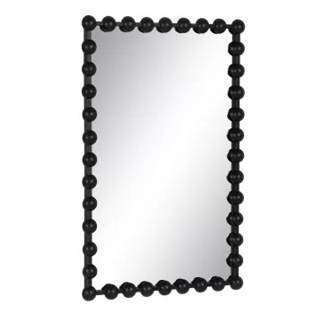 Wall mirror Black Iron 60 x 4,5 x 90 cm 2