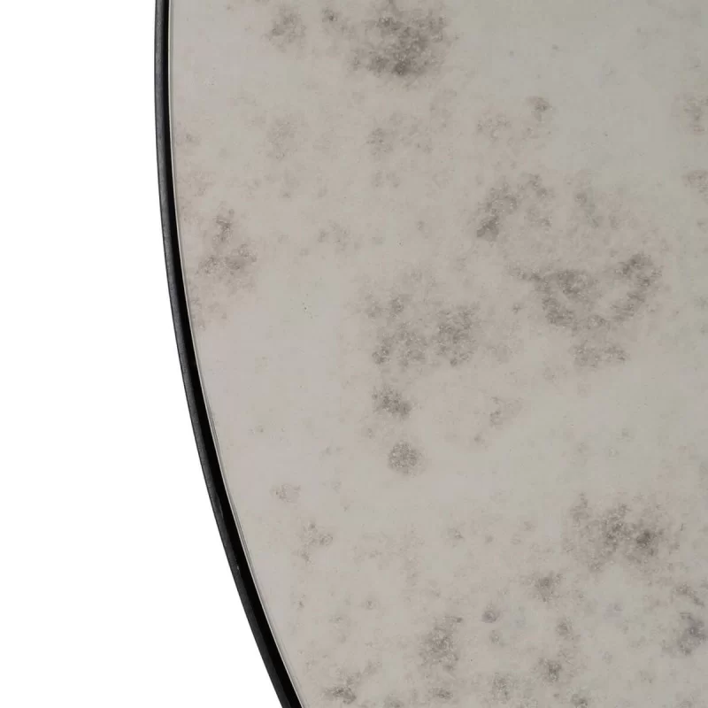 Wall mirror Black Crystal Iron 90 x 90 cm