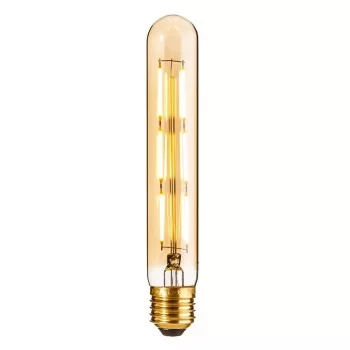 LED lamp Golden E27 6W 3,4 x 3,4 x 19 cm