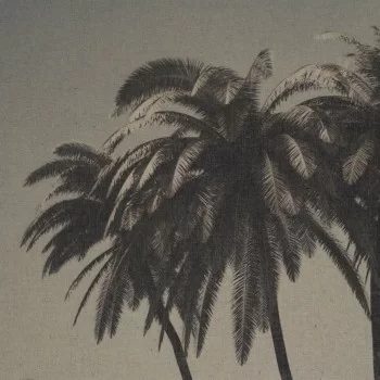 Wall Decoration Tapestry Black Taupe Hemp Fir wood Fabric... 2