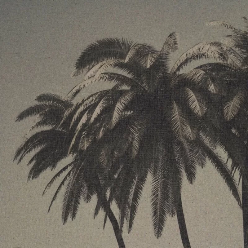 Wall Decoration Tapestry Black Taupe Hemp Fir...