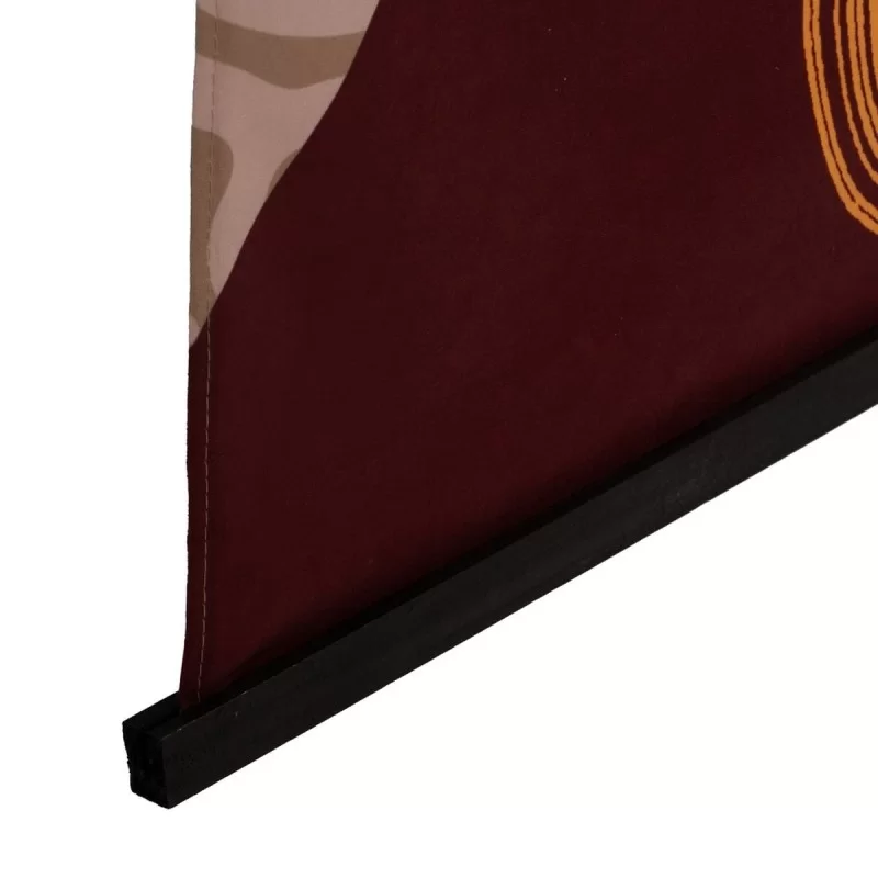 Wall Decoration Tapestry Hemp Fir wood Fabric...