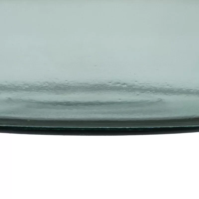 Recycled Glass Centerpiece Green recycled glass...